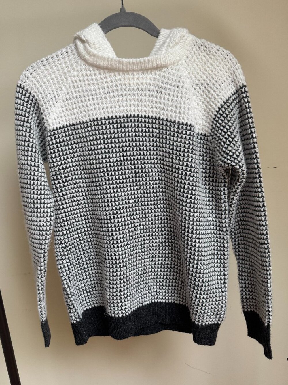 Mia & Tess Knit Sweater with Hood